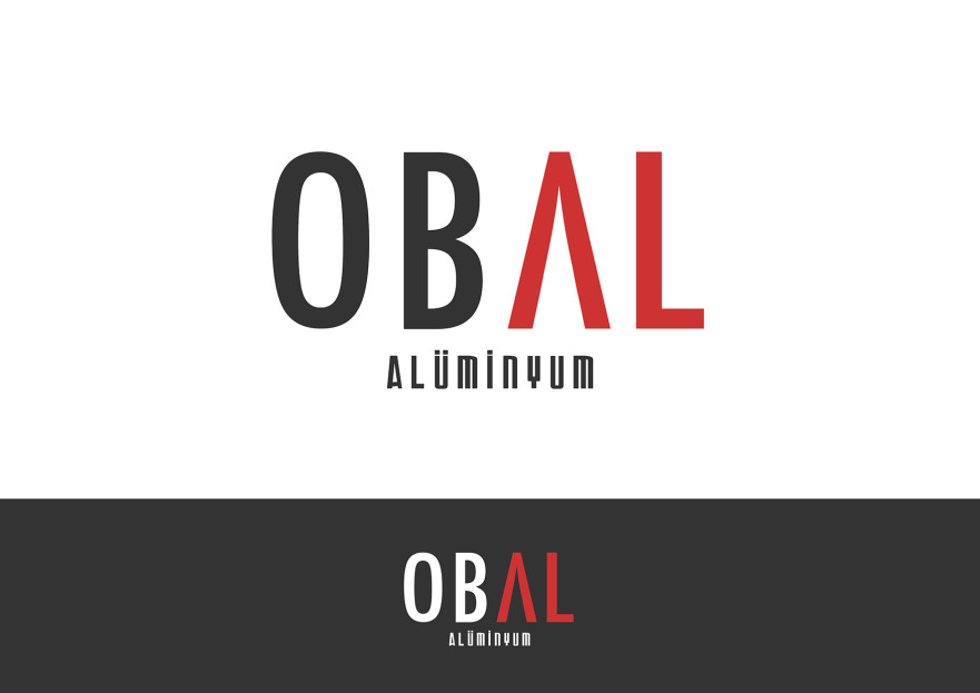 Obal Alüminyum Yeni Logosunu Arıyor yarışmasına tasarımcı küçükada tarafından sunulan  tasarım 