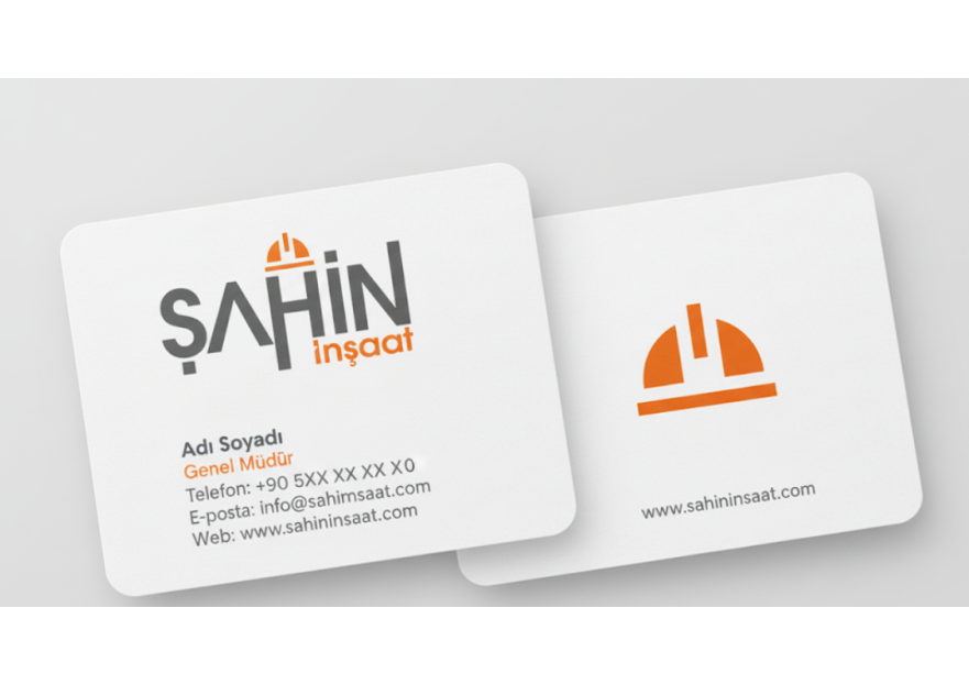Şahin Gayrimenkul Logo + Kurumsal Kimlik yarışmasına tasarımcı inanç doğan tarafından sunulan  tasarım 