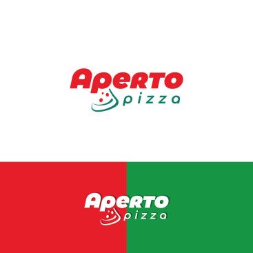 APERTO PİZZA LOGOSUNU ARIYOR yarışmasına tasarımcı fatihyilmaz tarafından sunulan  tasarım 