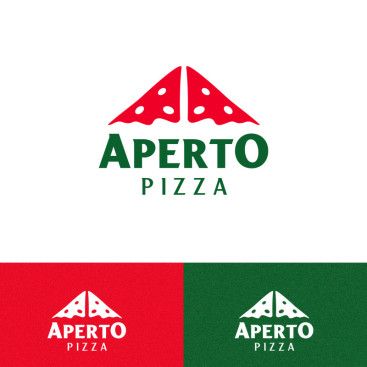 APERTO PİZZA LOGOSUNU ARIYOR yarışmasına tasarımcı grfkismail tarafından sunulan  tasarım 