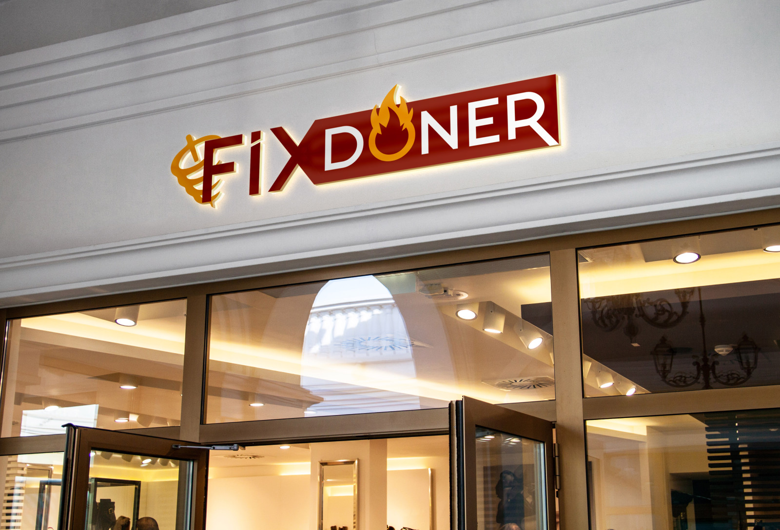 Tasarlayan GEZEGENGRΛFİK™-Fix Döner Logo Tasarım Yarışması