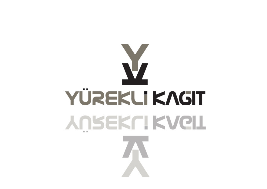 Yürekli Kağıt Yeni Logosunu Arıyor. yarışmasına tasarımcı muratgoktas tarafından sunulan  tasarım 