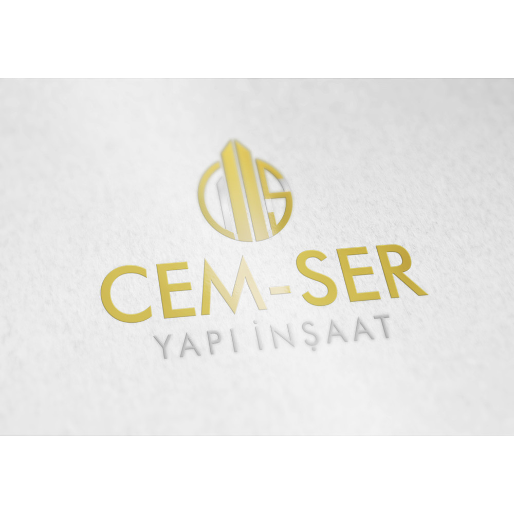 Cem-Ser İnşaat Logo Çalışması yarışmasına ahmetapk tarafından girilen tasarım
