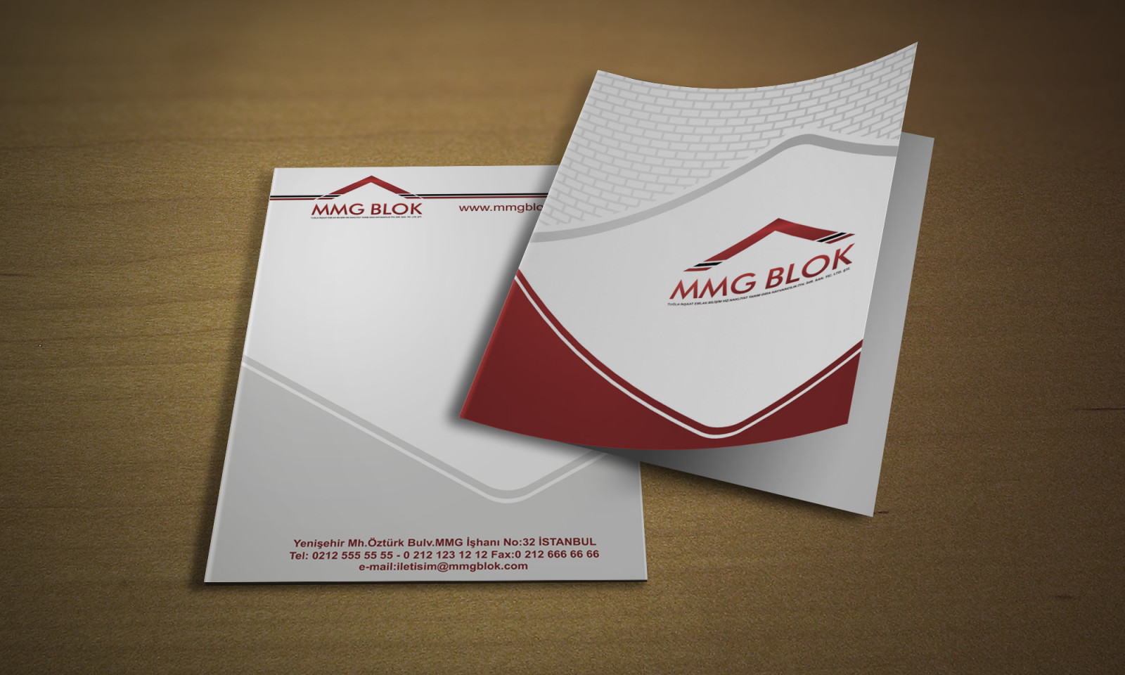 Tasarlayan grafikerh-MMG BLOK İÇİN LOGO VE KURUMSAL KİMLİK