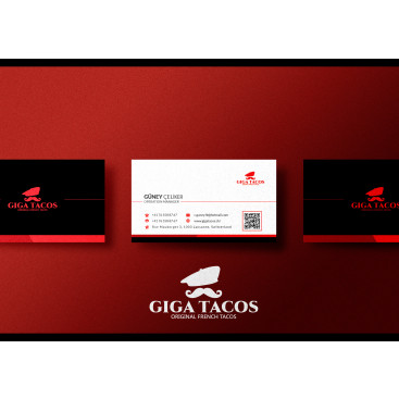 Yeni ilgi cekici bir kartvizit yarışmasına tasarımcı crochtasarim tarafından sunulan  tasarım 