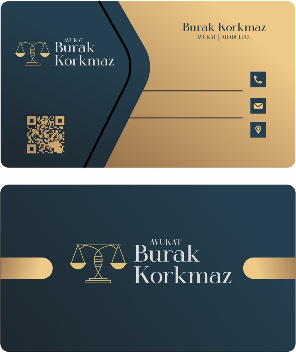Tasarlayan Volkan Güncü-Avukat ve Arabulucu olarak çalışıyorum Logo ve Kartvizit