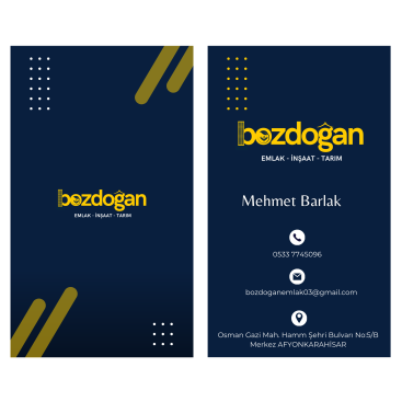 Bozdoğan Emlak Tarım Şirketimize Tasarım yarışmasına tasarımcı hasantuglar tarafından sunulan  tasarım 