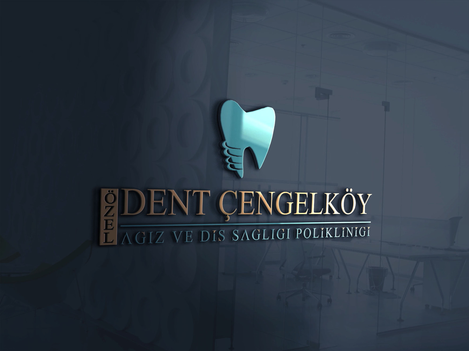 Tasarlayan A.Güler-DİŞ KLİNİK LOGOSU. TEMİZ...