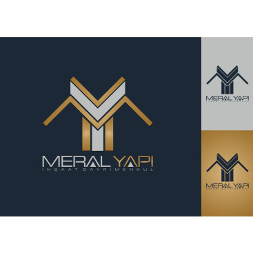 MERAL YAPI ÖZGÜN LOGO TASARIMI yarışmasına tasarımcı grfkismail tarafından sunulan  tasarım 