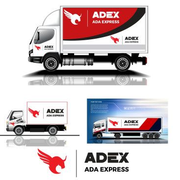 KARGO FİRMAMIZA  KURUMSAL LOGO yarışmasına tasarımcı myben design tarafından sunulan  tasarım 