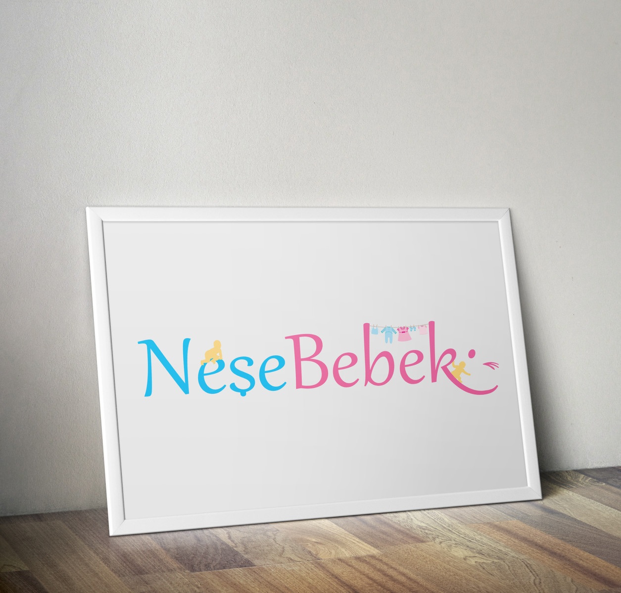 Tasarlayan TRCevher-NeşeBebek.com Logo Tasarımı 355x100 px