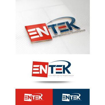 elektironik firma logosu yarışmasına tasarımcı RΛPİDO tarafından sunulan  tasarım 