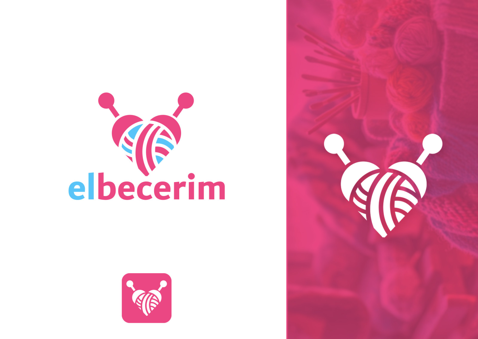 Tasarlayan grfkismail-Elbecerim Pazaryeri Marka Logo Tasarımı