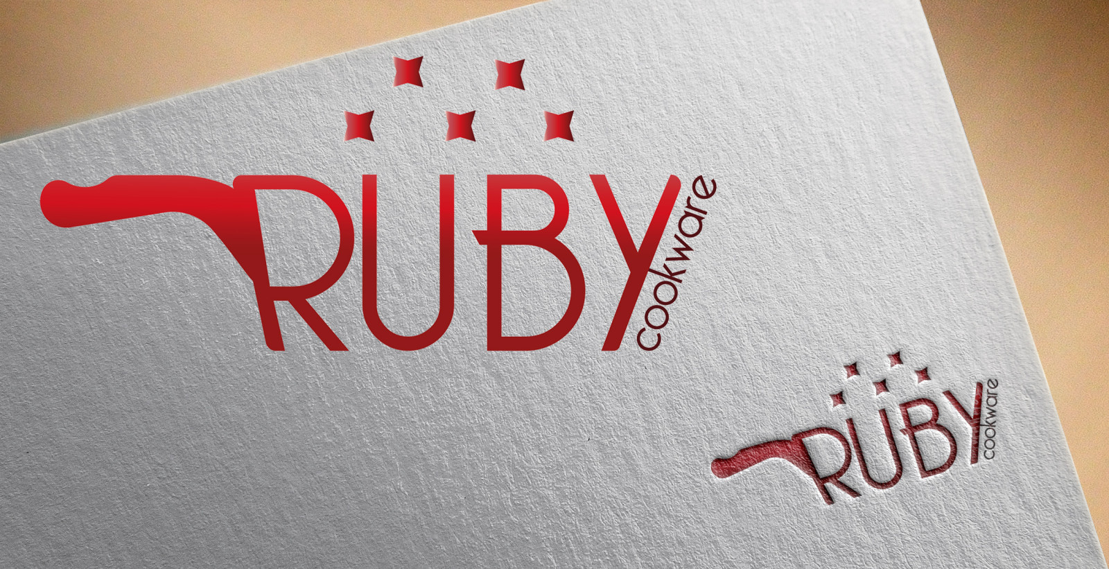 Tasarlayan Creativeart- ''RUBY'' ismine logo çalışması 