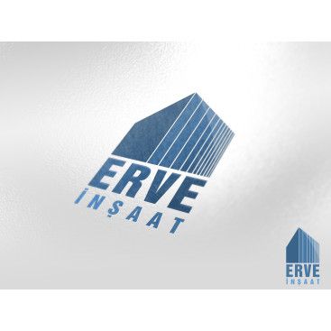 ERVE İnşaat İçin Logo+KurumsalKimlik yarışmasına tasarımcı Tolga tarafından sunulan  tasarım 