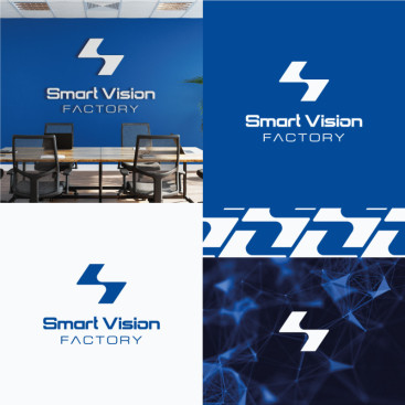 Smart Vision Factory için Logo Tasarımı yarışmasına tasarımcı dcreagraph tarafından sunulan  tasarım