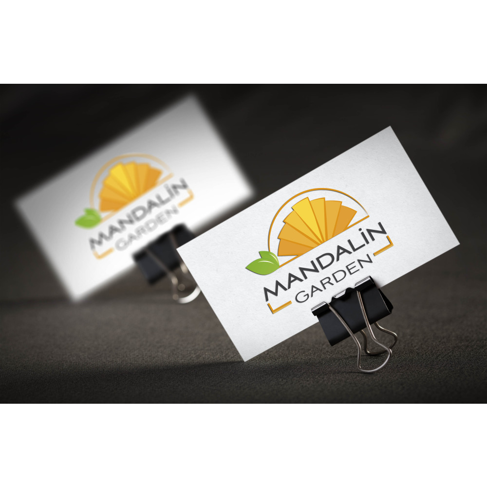 'MANDALİN GARDEN' logo tasarım yarışması yarışmasına BiArt tarafından girilen tasarım