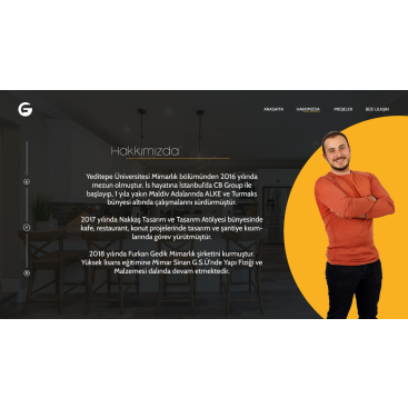 Mimari Tasarım sitesi / Modern ve Basic yarışmasına tasarımcı piyon 〄 tarafından sunulan  tasarım