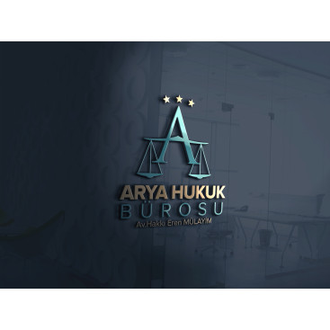 Hukuk bürosu logo tasarımı yarışmasına tasarımcı CREC tarafından sunulan  tasarım 