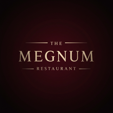 The Megnum Restoranı İçin Logo Tasarım. yarışmasına tasarımcı Freelancetasarim tarafından sunulan  tasarım 
