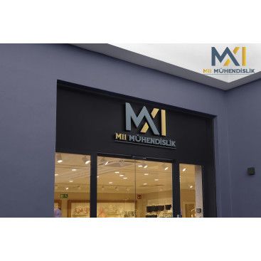 M11 MÜH LOGO VE KURUMSAL  yarışmasına tasarımcı myben design tarafından sunulan  tasarım 