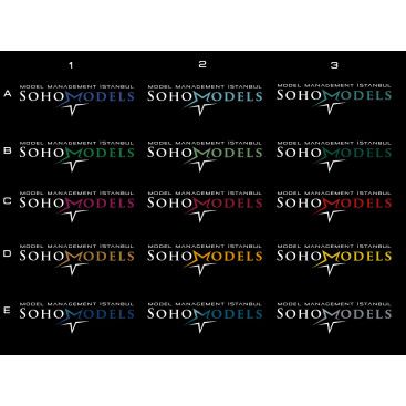 Model Ajansına Logo Tasarım yarışmasına tasarımcı designburak tarafından sunulan  tasarım 