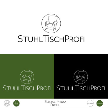 Mobilya firmamız için logo ve kartvizit yarışmasına tasarımcı Arda Çeliktaş tarafından sunulan  tasarım 