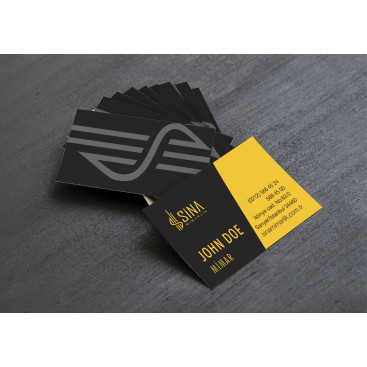 Mimarlık Kartvizit Çalışması yarışmasına tasarımcı n_mrd tarafından sunulan  tasarım 