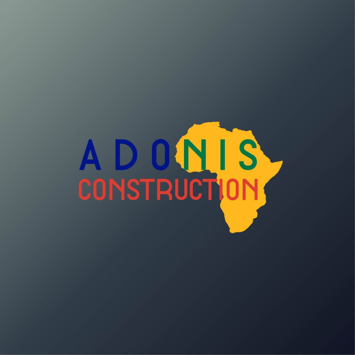 Tasarlayan ozanurtekin-Adonis Construction Logo Tasarımı
