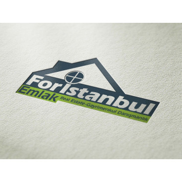 KURUMSAL EMLAK FİRMAMIZA LOGO ARIYORUZ yarışmasına tasarımcı duygukrc tarafından sunulan  tasarım 