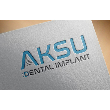Aksu Dental İmplant Yeni Logosunu Arıyor yarışmasına tasarımcı SuleDesigner tarafından sunulan  tasarım 