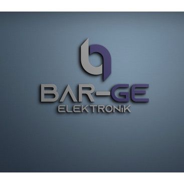 BAR-GE Elektronik için LOGO tasarımı yarışmasına tasarımcı mehmetmms tarafından sunulan  tasarım 