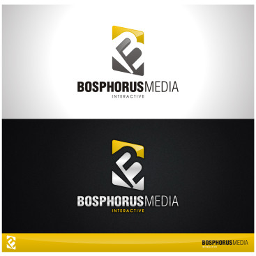 Medya Firmasına Logo Tasarımı yarışmasına tasarımcı E V A ® Studio tarafından sunulan  tasarım 