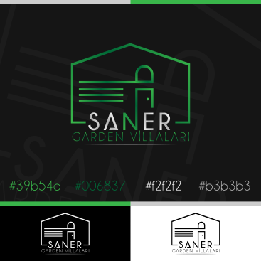 Konsept 12 adet villalık proje  yarışmasına tasarımcı srbykzn tarafından sunulan  tasarım 