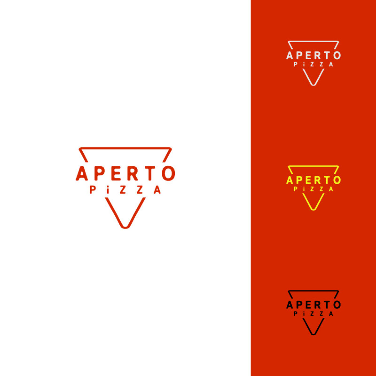 Tasarlayan gokhandesignr-APERTO PİZZA LOGOSUNU ARIYOR