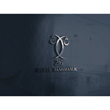 216 Hukuk Danışmanlık Logo tasarımı yarışmasına tasarımcı Musa YALÇIN tarafından sunulan  tasarım 