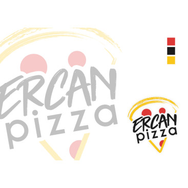 ERCAN PİZZA yarışmasına tasarımcı dcreagraph tarafından sunulan  tasarım 