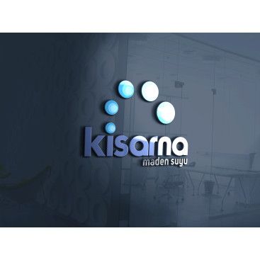 kisarna maden suyu için logo çalışması yarışmasına tasarımcı kamran tarafından sunulan  tasarım 