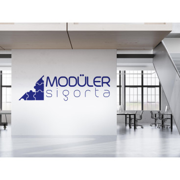 Modüler Sigorta Logo Tasarımı yarışmasına tasarımcı Boral tarafından sunulan  tasarım 