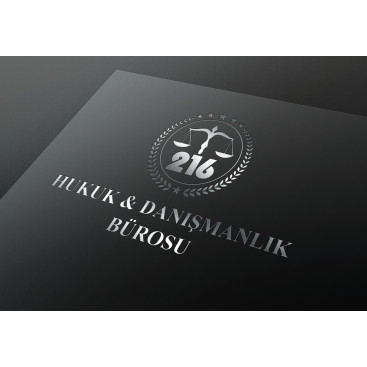 216 Hukuk Danışmanlık Logo tasarımı yarışmasına tasarımcı HB_GRDZ_ARTIST tarafından sunulan  tasarım 