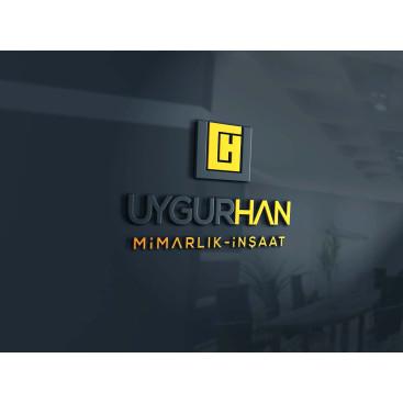 UYGURHAN MİMARLIK LOGOSUNU ARIYOR yarışmasına tasarımcı AhmetORAK tarafından sunulan  tasarım 