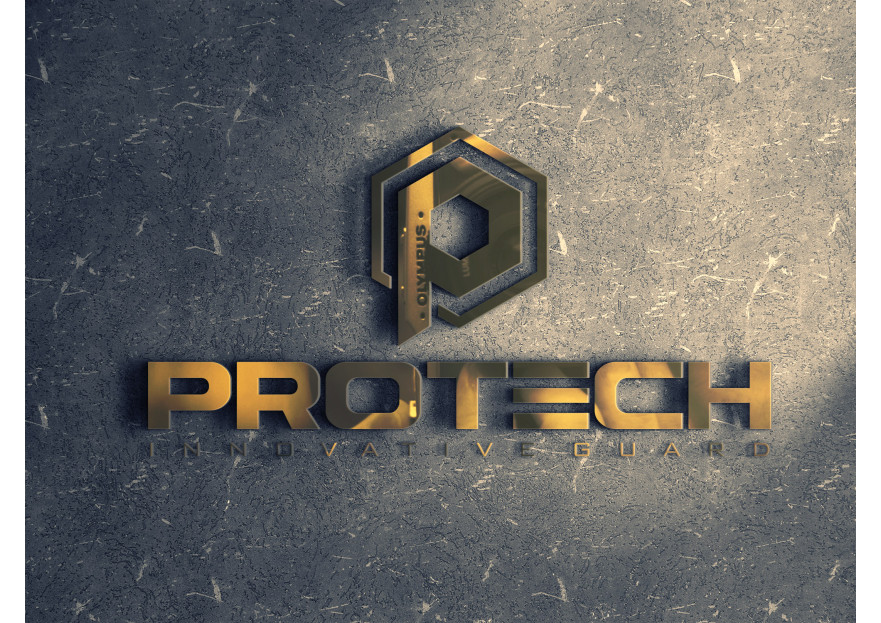 Protech Güvenlik Logo-amblem tasarımı yarışmasına tasarımcı RΛPİDO ™ tarafından sunulan  tasarım 