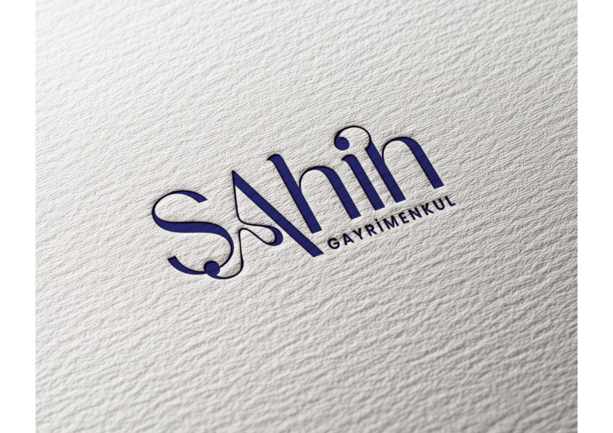 Şahin Gayrimenkul Logo + Kurumsal Kimlik yarışmasına tasarımcı pinkselldesign tarafından sunulan  tasarım 