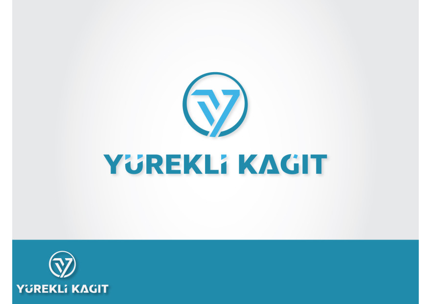 Yürekli Kağıt Yeni Logosunu Arıyor. yarışmasına tasarımcı iklim tarafından sunulan  tasarım 
