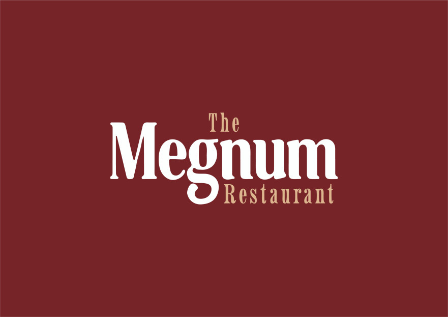 The Megnum Restoranı İçin Logo Tasarım. yarışmasına tasarımcı GhostSpy tarafından sunulan  tasarım 