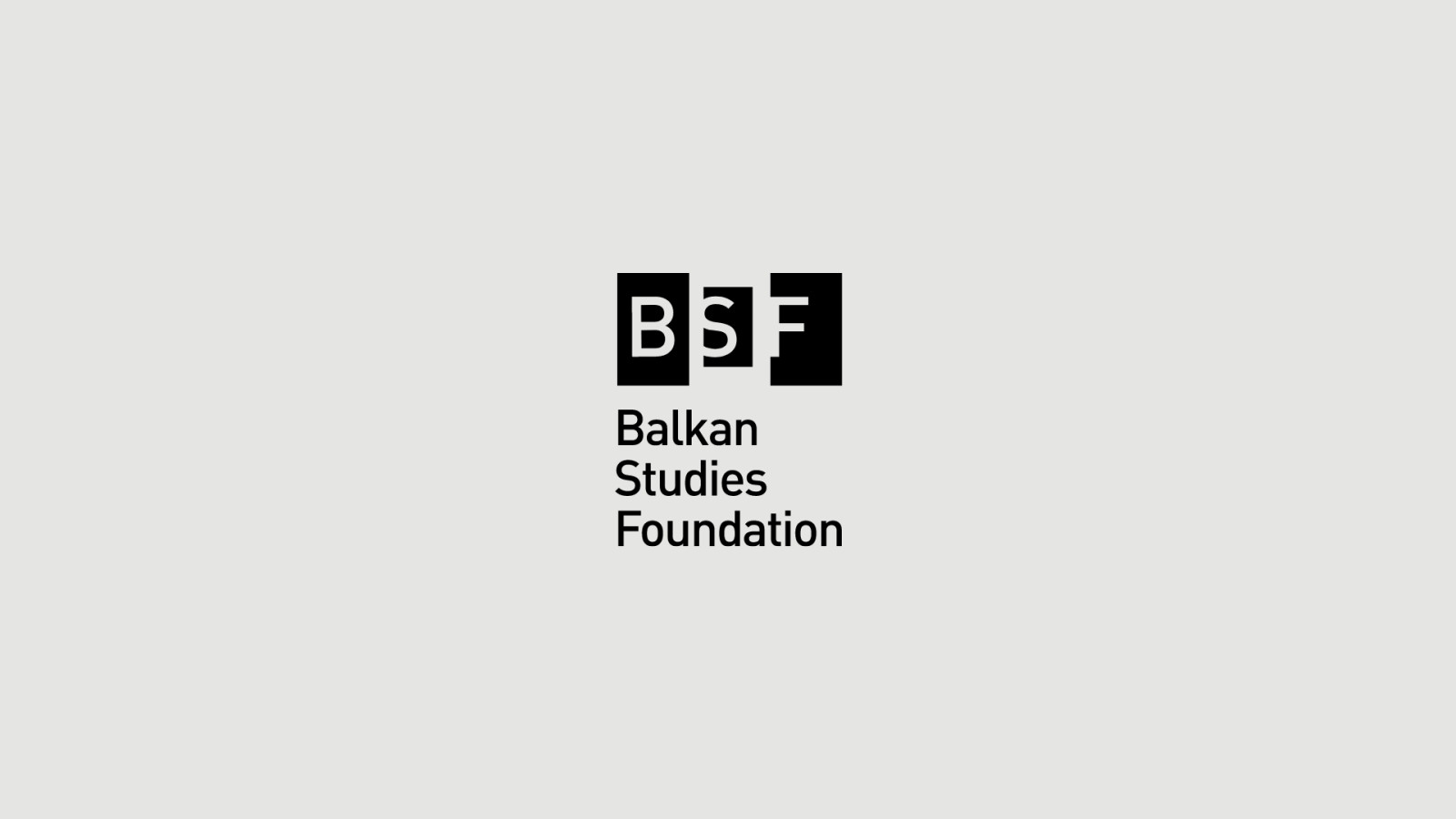 Tasarlayan Ardakaya- Balkan Studies Foundation Kurumsal Logo