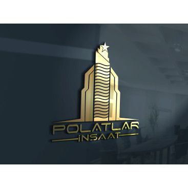 inşaat firmamıza prestijli logo tasarım yarışmasına tasarımcı kursunkalem tarafından sunulan  tasarım 
