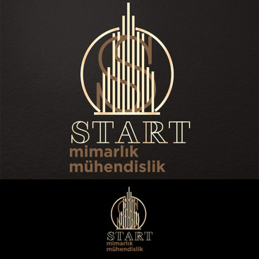 START MİMARLIK LOGOSUNU ARIYOR yarışmasına tasarımcı graft tarafından sunulan  tasarım 