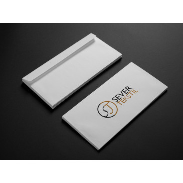 Tekstil firma logosu yarışmasına tasarımcı SZR Graphic Design tarafından sunulan  tasarım 