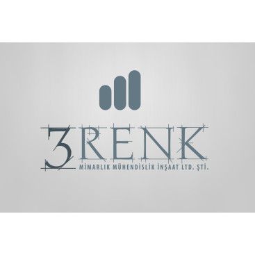 3 RENK MİMARLIK LOGO TASARIMI yarışmasına tasarımcı Rapsodi tarafından sunulan  tasarım 